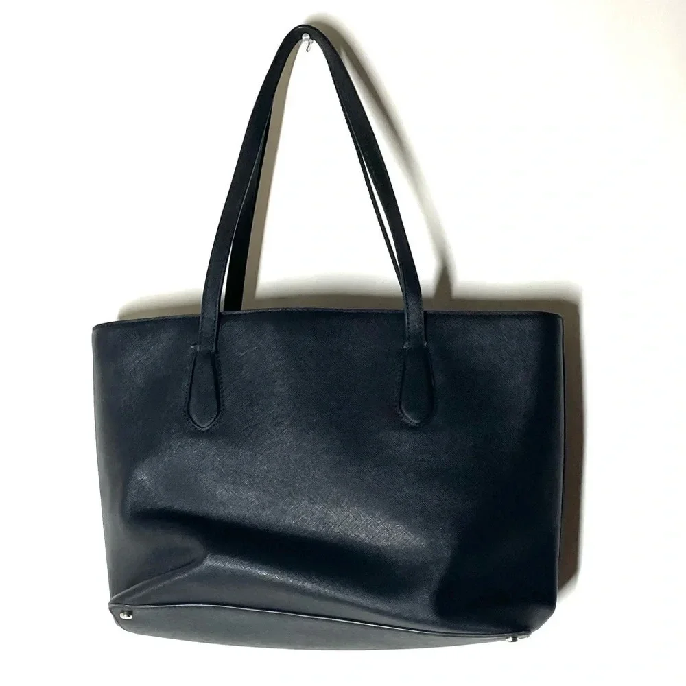 Kate Spade Laurel Way Jaymes Black Saffiano Leather Tote